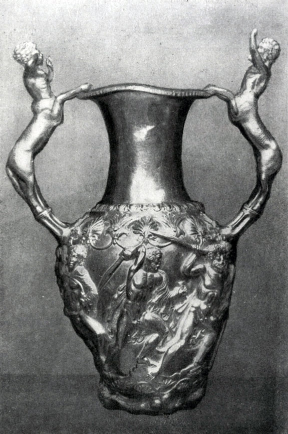 220 6. Золотая ваза из Панагюриштского клада. Пловдив. Болгария. Археологический музей: