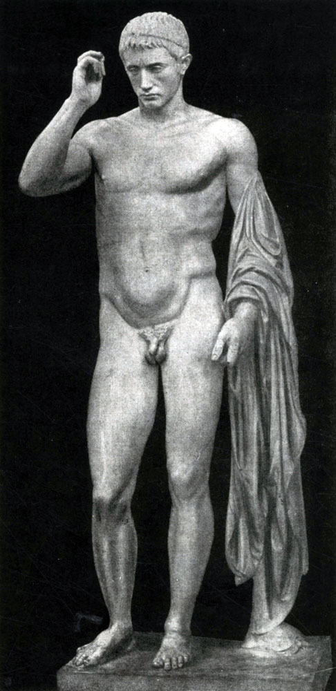 268. Статуя Германика. Мрамор. Конец 1 в. до н. э. Париж. Лувр.