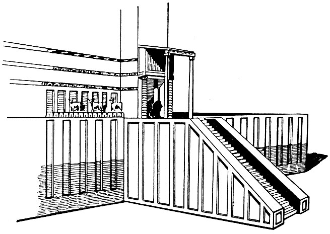Храм в Эль-Обейде.Реконструкция.