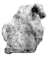 Рис.2. Боспорская терракотовая статуэтка всадника из Мирмекия 