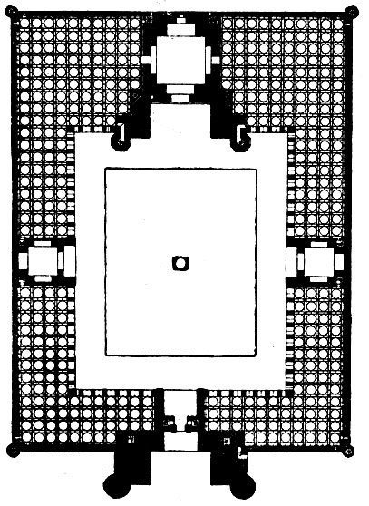 Мечеть Биби-ханым в Самарканде. План. Реконструкция.