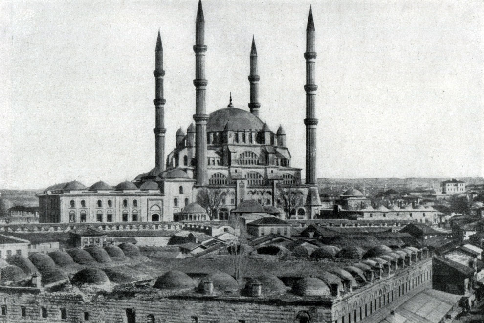  34. Синан. Мечеть Селимие в Эдирне (Адрианополь). Между 1566-1574 гг. 