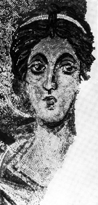  2.  .  .   . IX .(L'archange Gabriel. Sainte-Sophie de Constantinople. Mosaique. IXe s.) 