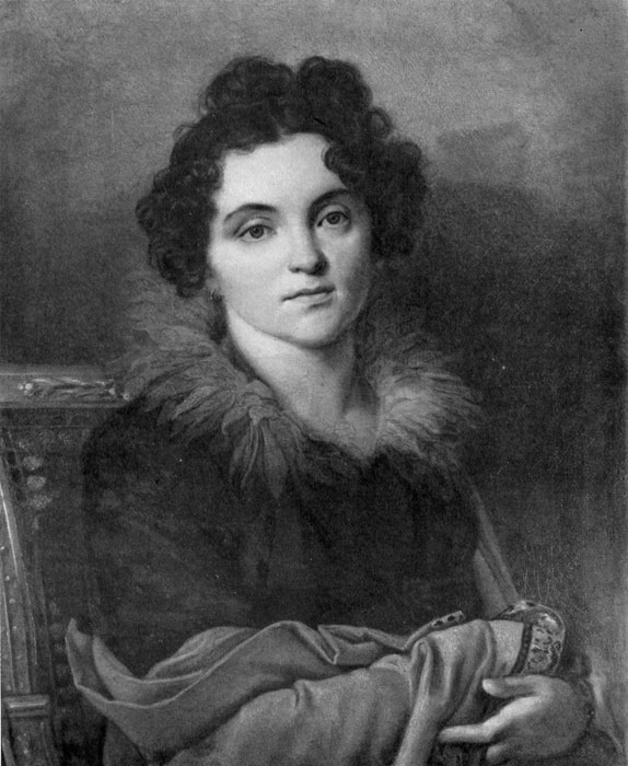  42. . .  . . 1814. ,  .(O. Kiprenski. Portrait de D. Khvostova. 1814. Galerie Tretiakov. Moscou.) 