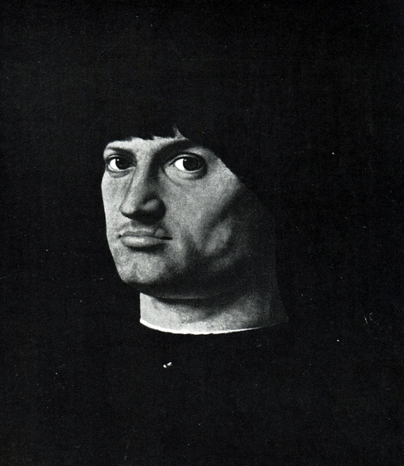 илл.87 Антонелло да Мессина. Мужской портрет («Кондотьер»). 1475 г. Париж, Лувр.