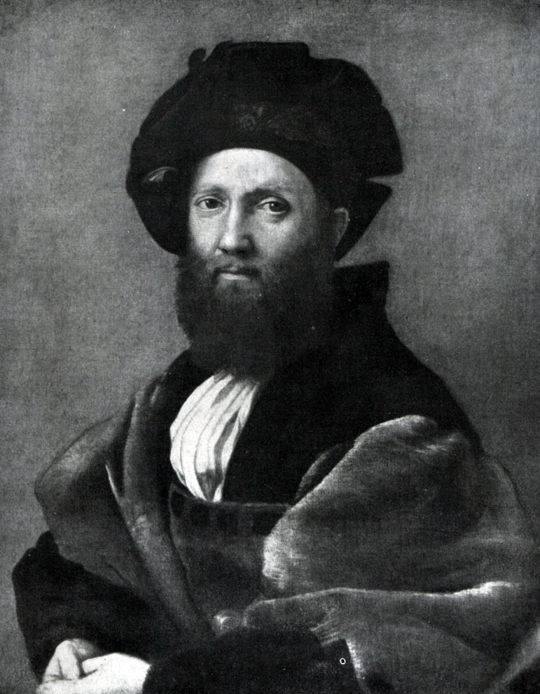 илл.148 Рафаэль. Портрет Бальдассаре Кастильоне. 1515 г. Париж, Лувр.