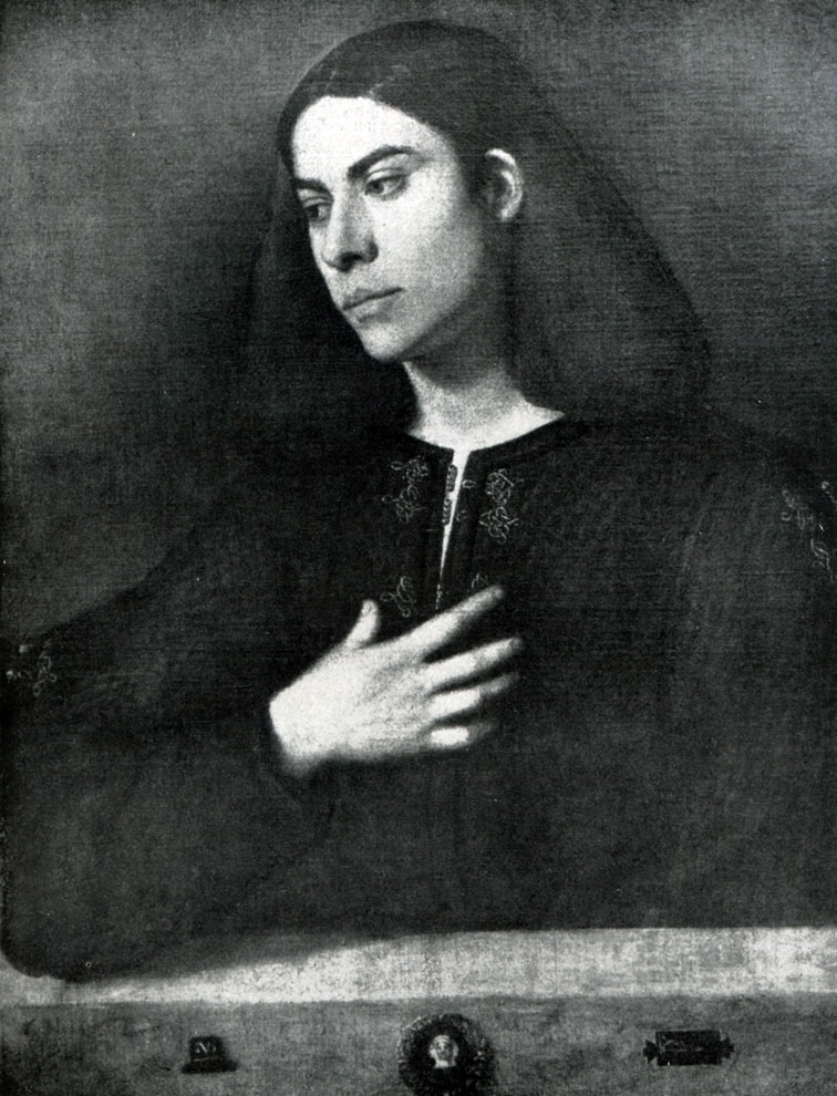 илл.200 Джорджоне. Портрет Антонио Брокардо. Ок. 1508 г. -1510 г. Будапешт, Музей изобразительных искусств.