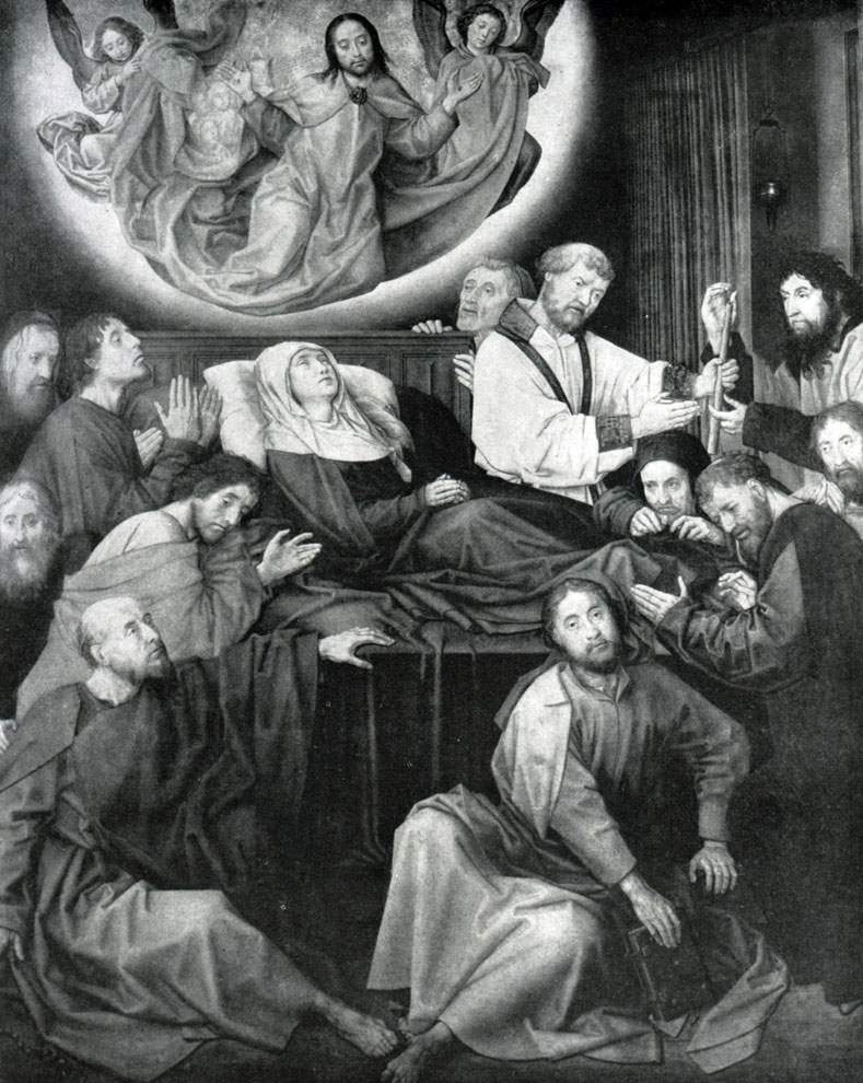 илл.267 Гуго ван дер Гус. Смерть Марии. После 1478 г. Брюгге, Музей.