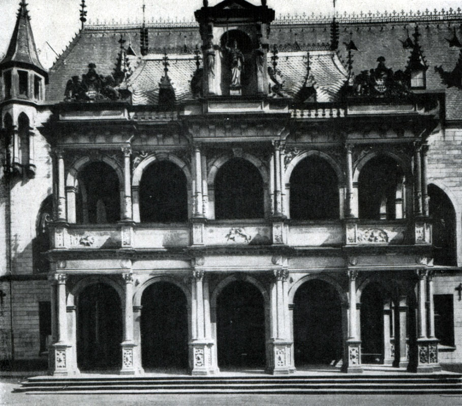 илл.302 Вильгельм Фернуккен. Входная часть ратуши в Кельне. 1569-1573 гг.