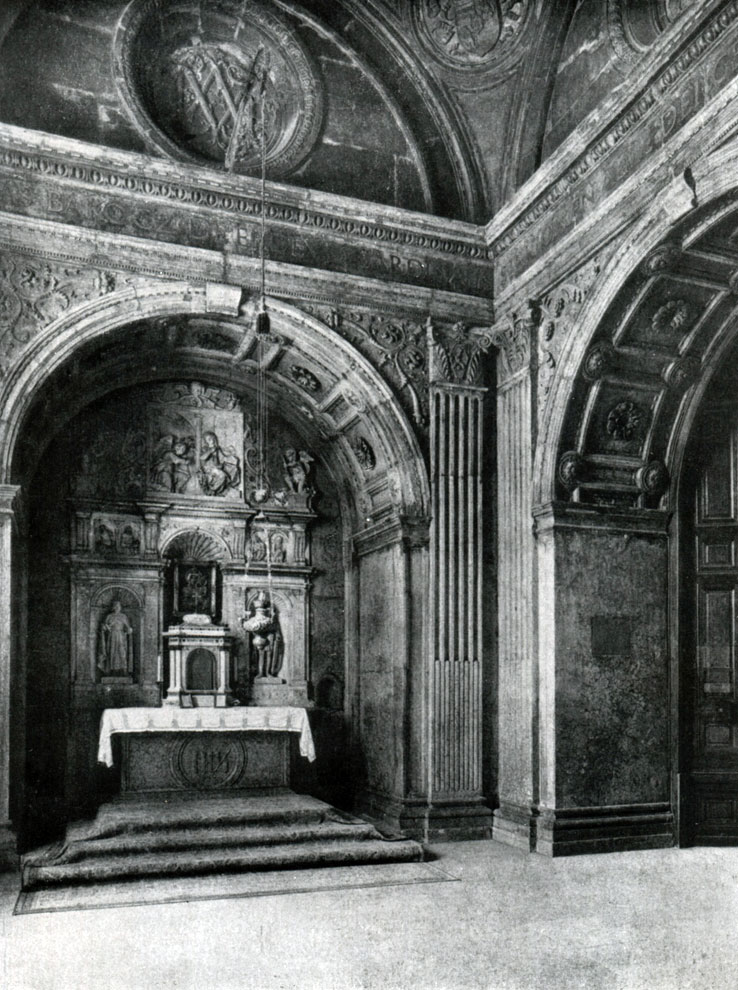 илл.405 Капелла Бакоц собора в Эстергоме. 1507 г. Постройка приписывается Андреа Ферруччи. Внутренний вид.
