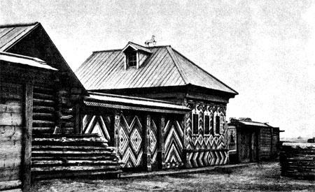 Дом в деревне Новомосковской на Ангаре