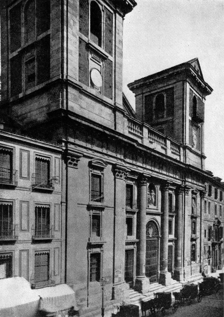 Фра Франсиско Баутиста. Собор Сан Исидро эль Реаль в Мадриде. Западный фасад. 1626-1651 гг.