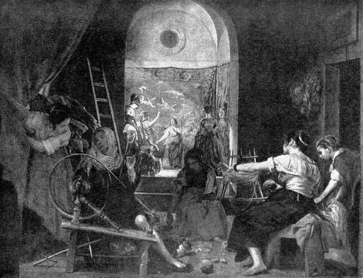 Веласкес. Пряхи. 1657 г. Мадрид, Прадо.