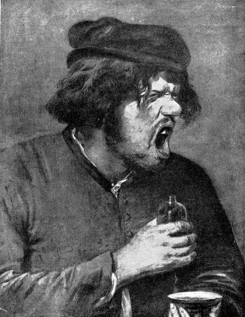 Андриан Браувер. Горькое лекарство. 1630-е гг. Франкфурт-на-Майне, Штеделевский институт.