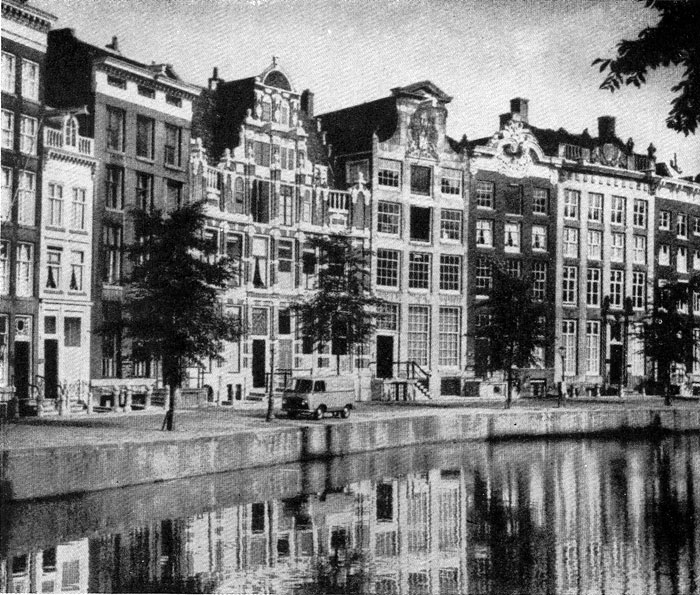 Патрицианские жилые дома в Амстердаме. 17 в.