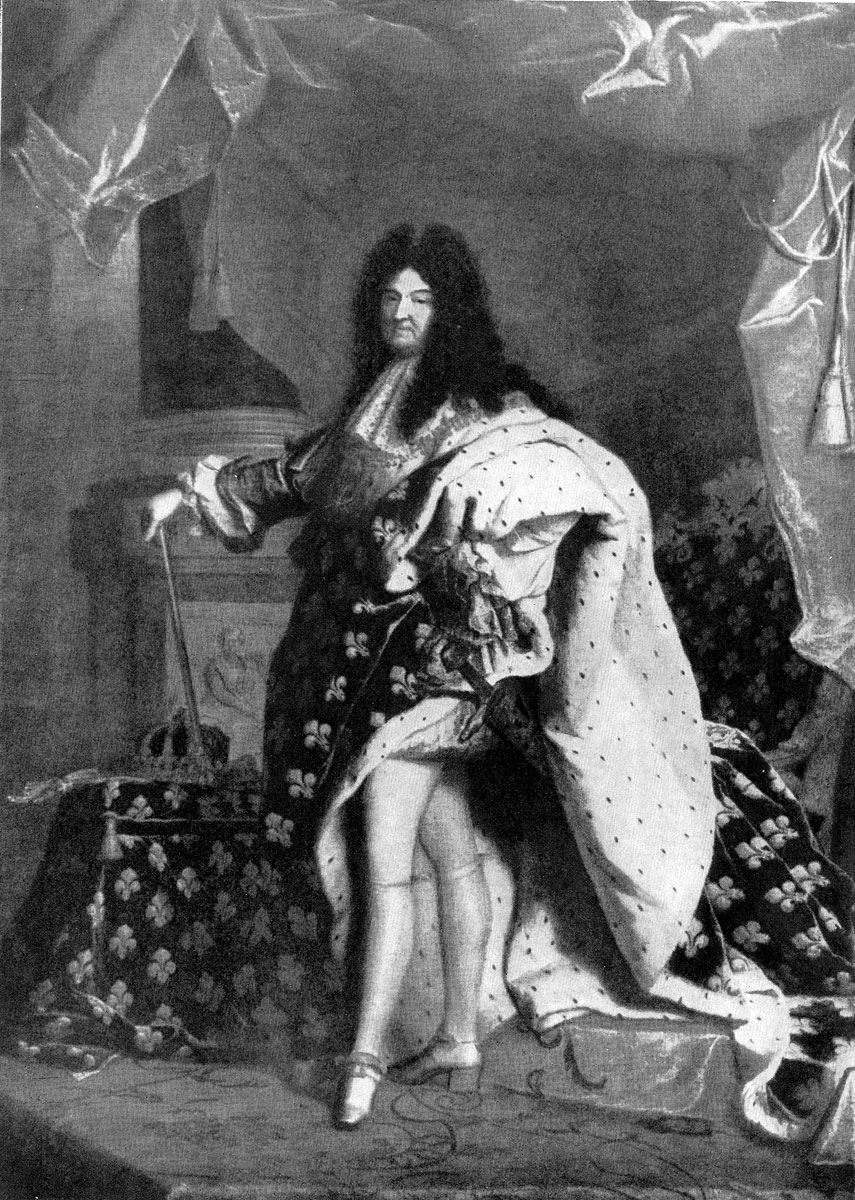 Гиацинт Риго. Портрет Людовика XIV, 1701 г. Париж, Лувр.