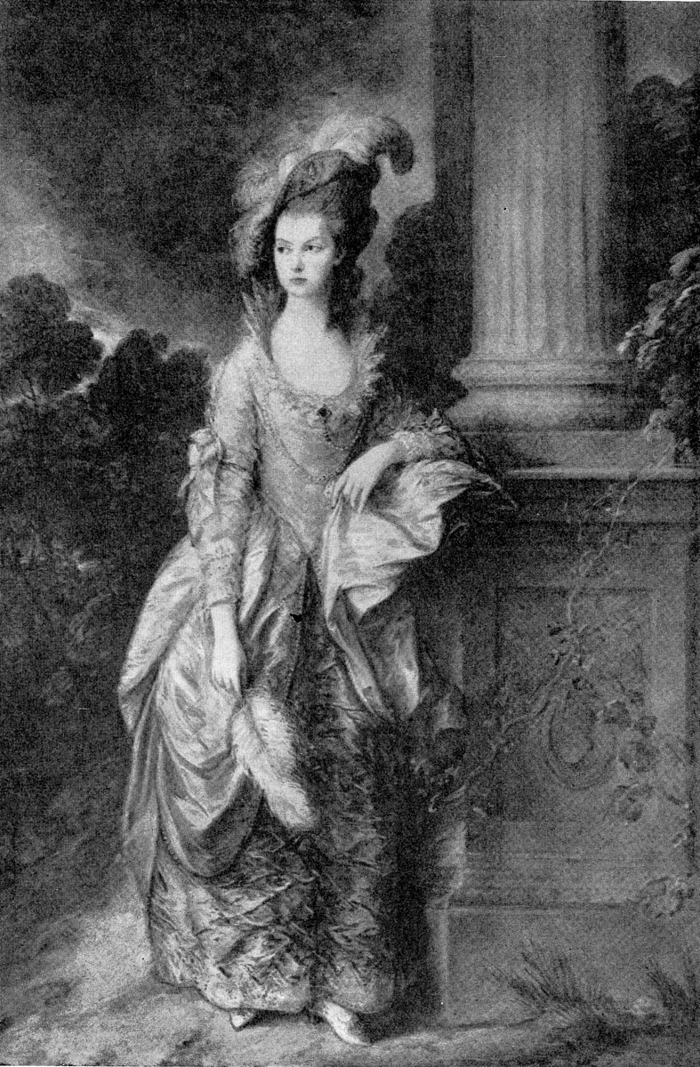 Гейнсборо. Портрет миссис Грехэм. 1777 г. Эдинбург, Национальная галлерея. 