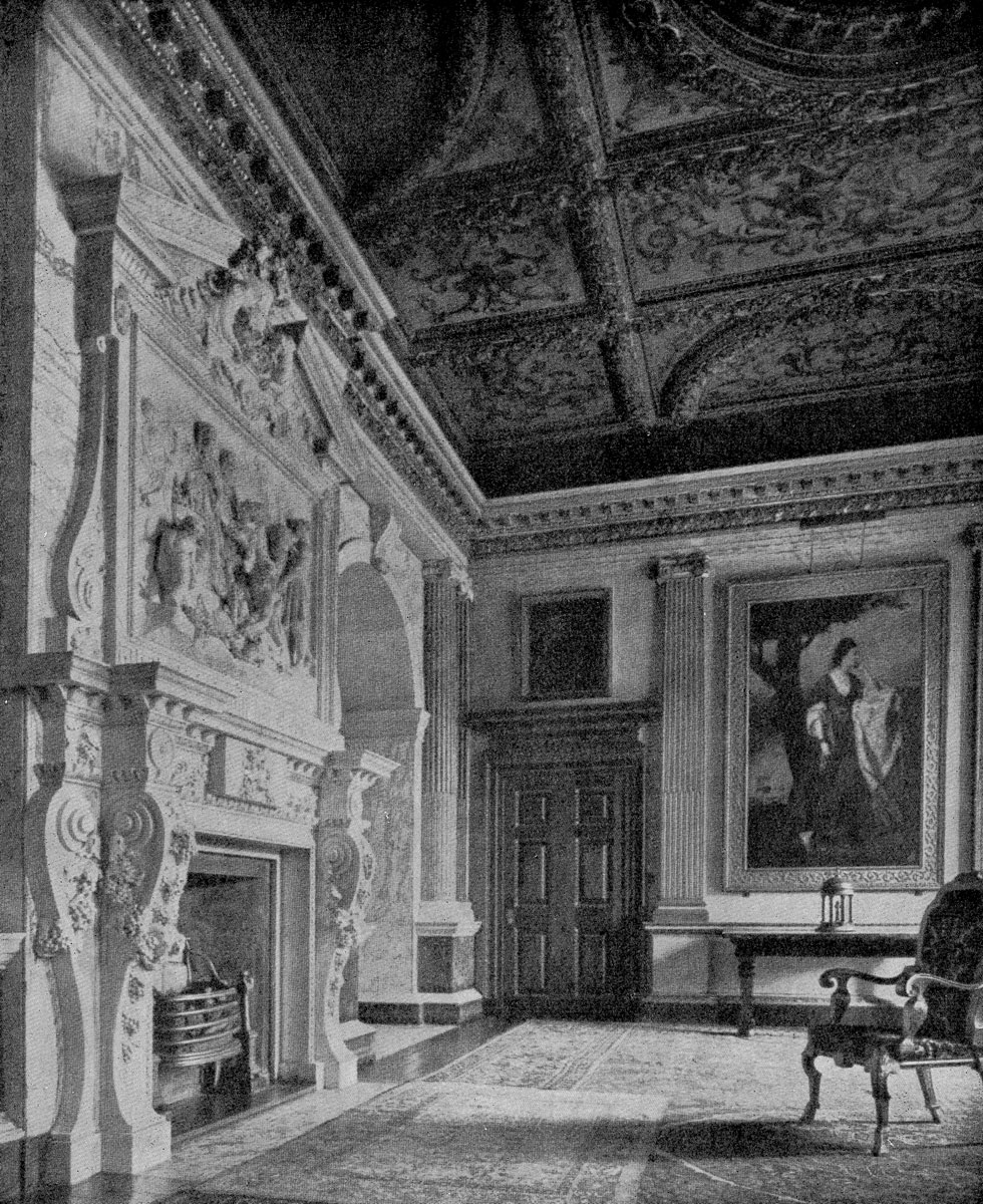 Уильям Кент. Интерьер замка Хоутон-холл в Норфолке. После 1722 г.