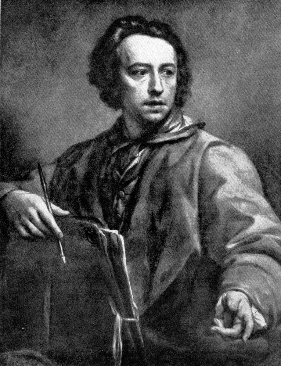 Антон Рафаэль Менгс. Автопортрет. Ок. 1773 г. Флоренция, Уффици. 