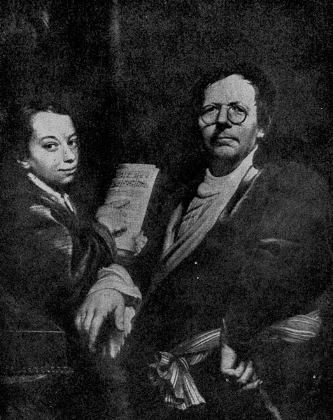 Ян Купецкий. Автопортрет с сыном. Ок. 1725 г. Брауншвейг, Музей.