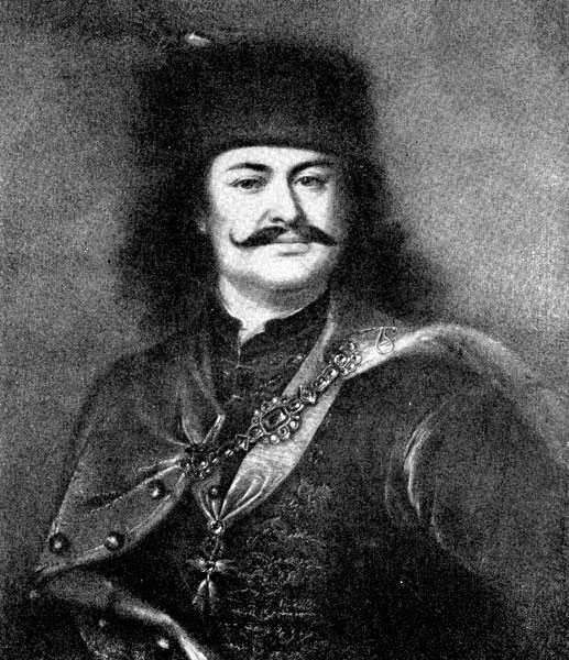 Адам Маньоки. Портрет Ференца Ракоци. 1709 г. Будапешт, Национальная галлерея.