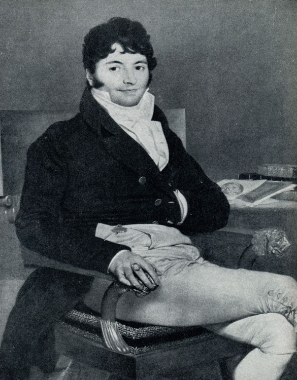Жан ОгюстДоминикЭнгр. Портрет Филибера Ривьера. 1805 г. Париж, Лувр.