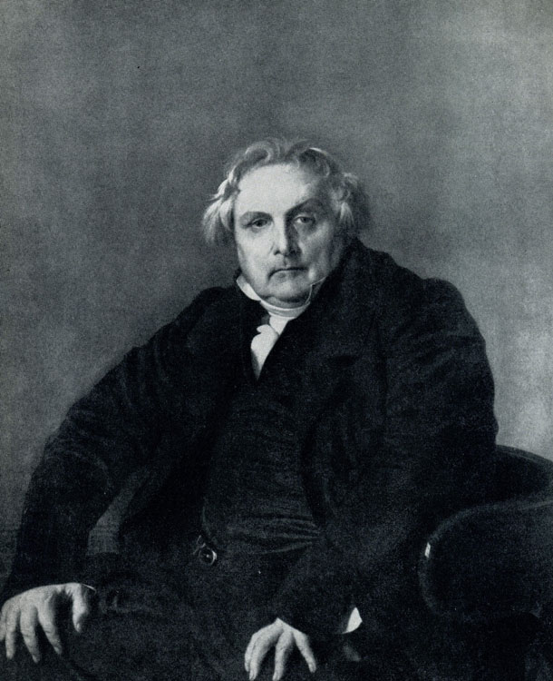 Жан Огюст Доминик Энгр. Портрет Луи Франсуа Бертена-старшего. 1832 г. Париж, Лувр. 