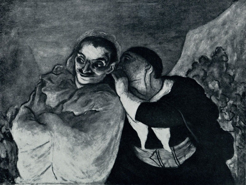 Оноре Домье. Криспен и Скапен. 1858—1860 гг. Париж, Лувр.