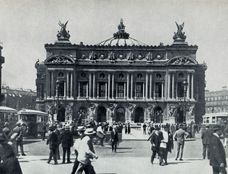 Шарль Гарнье. Здание Большой Оперы в Париже. 1861—1875 гг. Главный фасад.