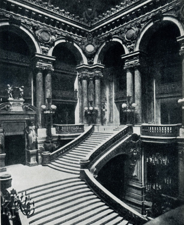 Шарль Гарнье. Здание Большой Оперы в Париже. Лестница. 1861—1875 гг.