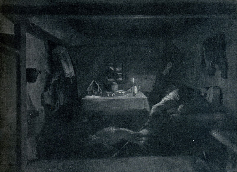 П. А. Федотов. «Анкор, еще анкор!» Ок. 1851 г. Москва, Третьяковская галлерея.