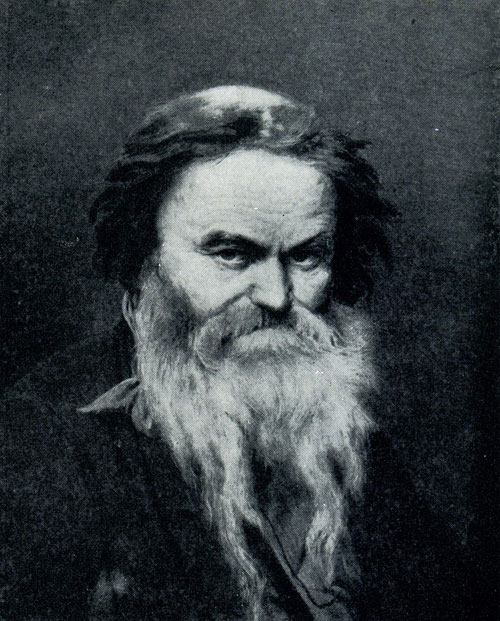 В. Г. Перов. Фомушка-сыч. 1868 г. Москва, Третьяковская галлерея.