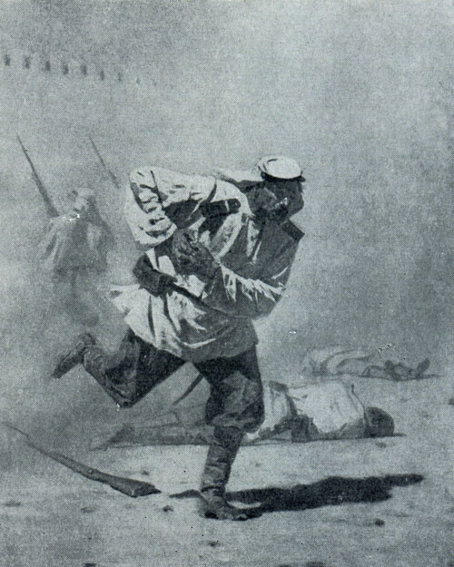  В. В. Верещагин. Смертельно раненый. 1873 г. Москва, Третьяковская галлерея.