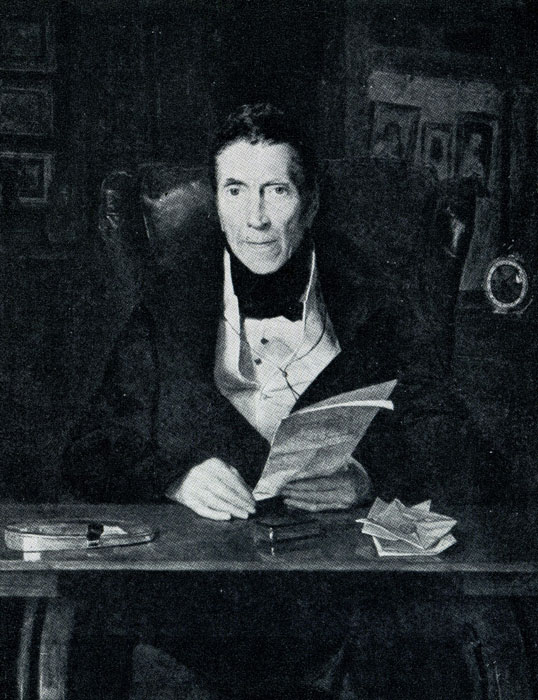 Фердинанд Вальдмюллер. Портрет А. К. Разумовского. 1835 г. Вена, частное собрание.