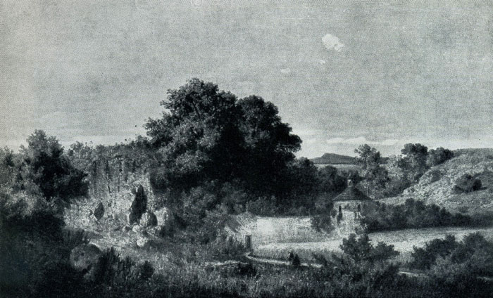 Адольф Косарек. Летний пейзаж. 1859 г. Прага, Национальная галлерея.