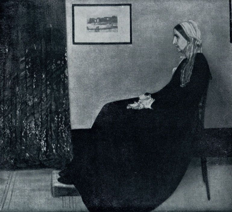 Джеймс Мак-Нейл Уистлер. Портрет матери. 1871 г. Париж, Лувр.