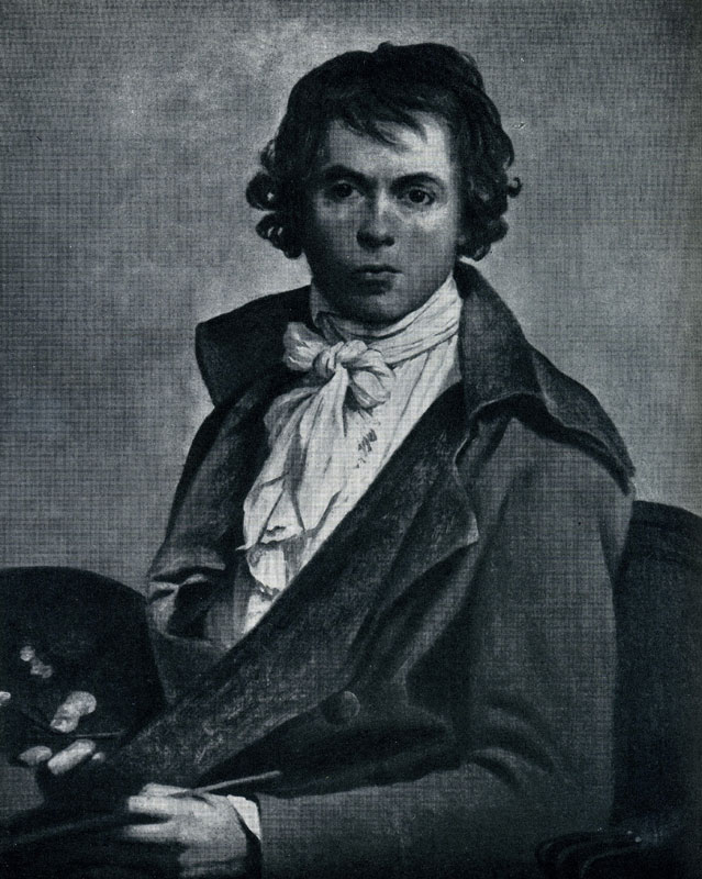 Жак Луи Давид. Автопортрет. 1794 г. Париж, Лувр.