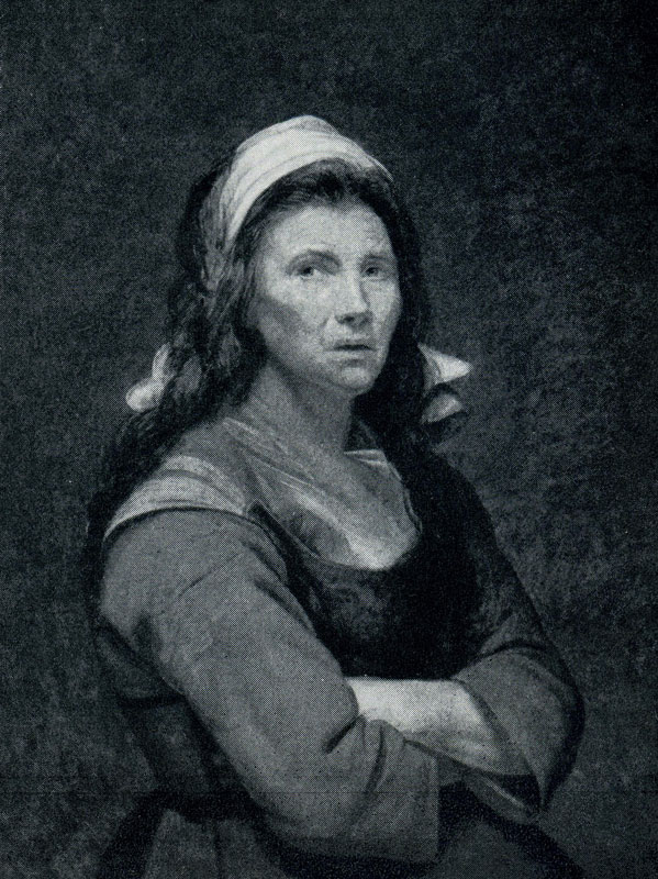 Жак Луи Давид (?) Женщина из народа («Зеленщица»). 1795 г. (?). Лион, Музей изящных искусств.