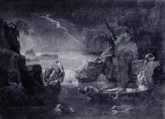 Пуссен. Зима (Потоп). 1660 - 1665. Париж. Лувр