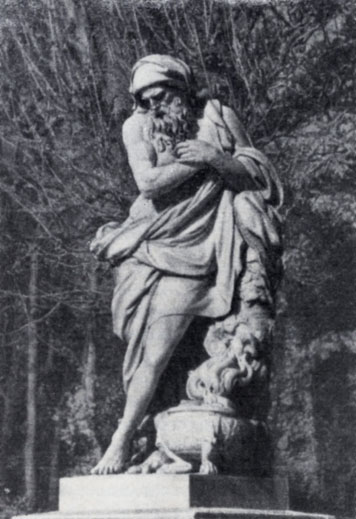 Франсуа Жирардон. Зима. Статуя в парке Версаля. 1670-е гг