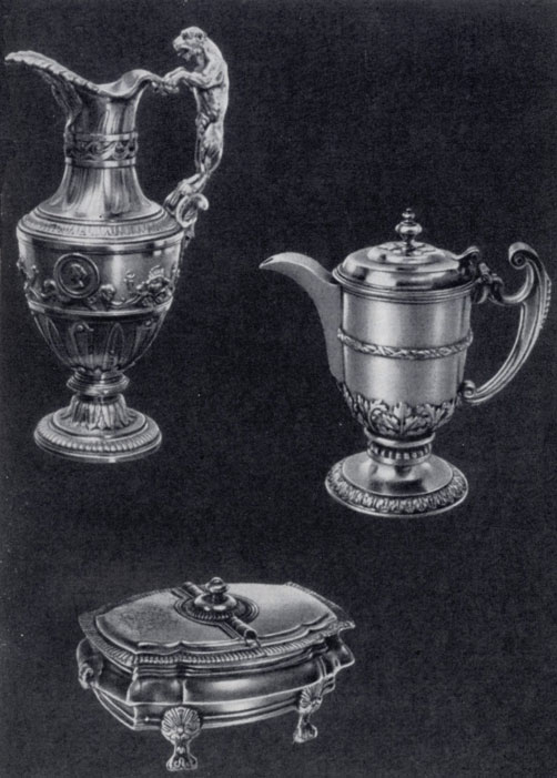 Никола де Ланне. Изделия из серебра. 1670-е гг