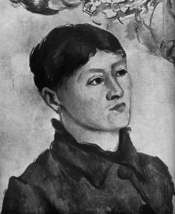 Поль Сезанн. Портрет жены. 1872—1877 гг. Нью-Йорк, собрание Крейслер.