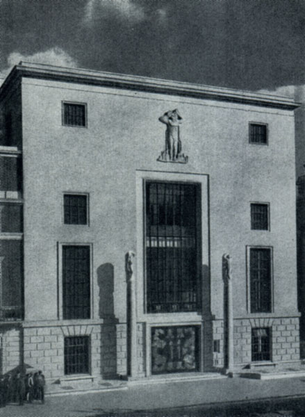 Генр и Уорнум. Королевский институт британских архитекторов в Лондоне. 1934 г.