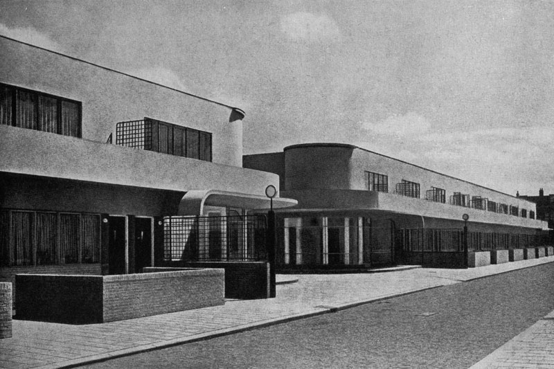 Якобус Иоханнес Питер Ауд. Жилой комплекс Хук ван Холланд в Роттердаме. 1924—1927 гг.