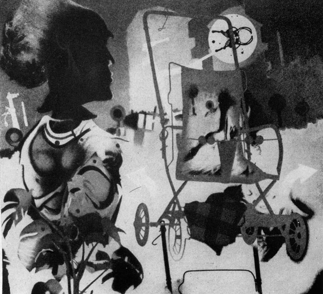 Джузеппе Гуэрески. Большой экстерьер с фигурой. 1964 г. Собственность художника.
