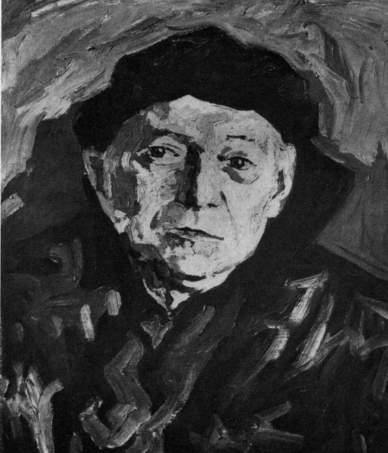 Карло Леви. Портрет Умберто Саба. 1952 г. Рим, Национальная галлерея современного искусства.