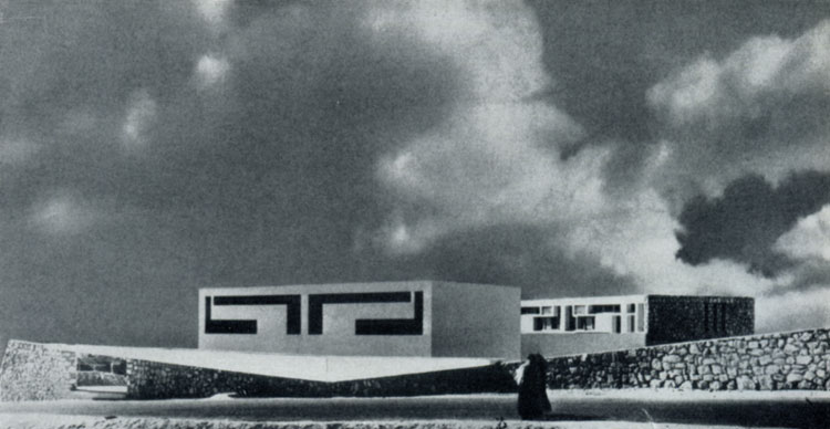 Жан Франсуа Зевако. Здание школы в Агадире.