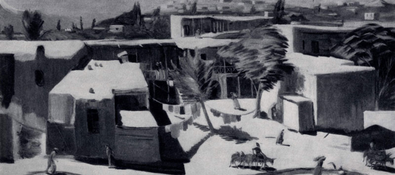 М. С. Сарьян. Старый Ереван. 1928 г. Ереван, Музей города
