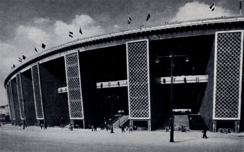 К. Давид и др. Народный стадион в Будапеште. 1948 — 1953 гг