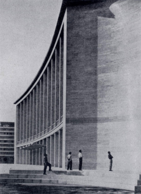 X.Майку, И.Шербан, Т.Риччи. Зал дворца СРР в Бухаресте. 1959 —  1960 гг